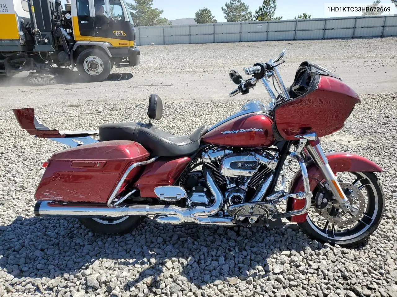 2017 Harley-Davidson Fltrxs Road Glide Special VIN: 1HD1KTC33HB672669 Lot: 52623005