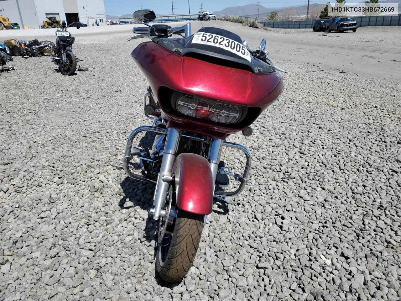 2017 Harley-Davidson Fltrxs Road Glide Special VIN: 1HD1KTC33HB672669 Lot: 52623005