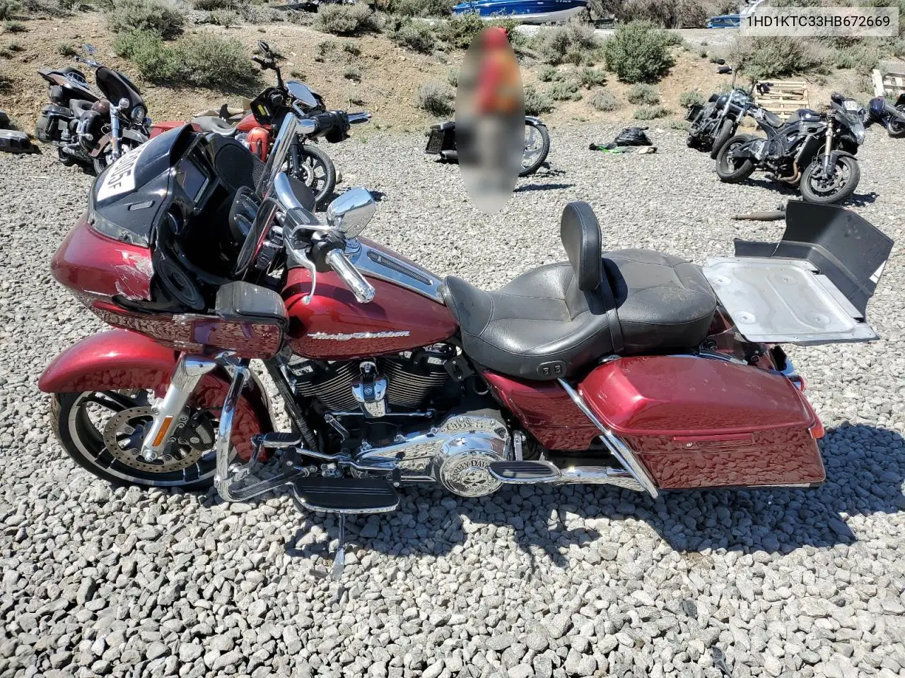 2017 Harley-Davidson Fltrxs Road Glide Special VIN: 1HD1KTC33HB672669 Lot: 52623005