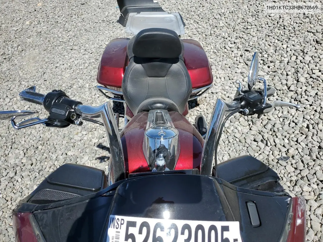 2017 Harley-Davidson Fltrxs Road Glide Special VIN: 1HD1KTC33HB672669 Lot: 52623005