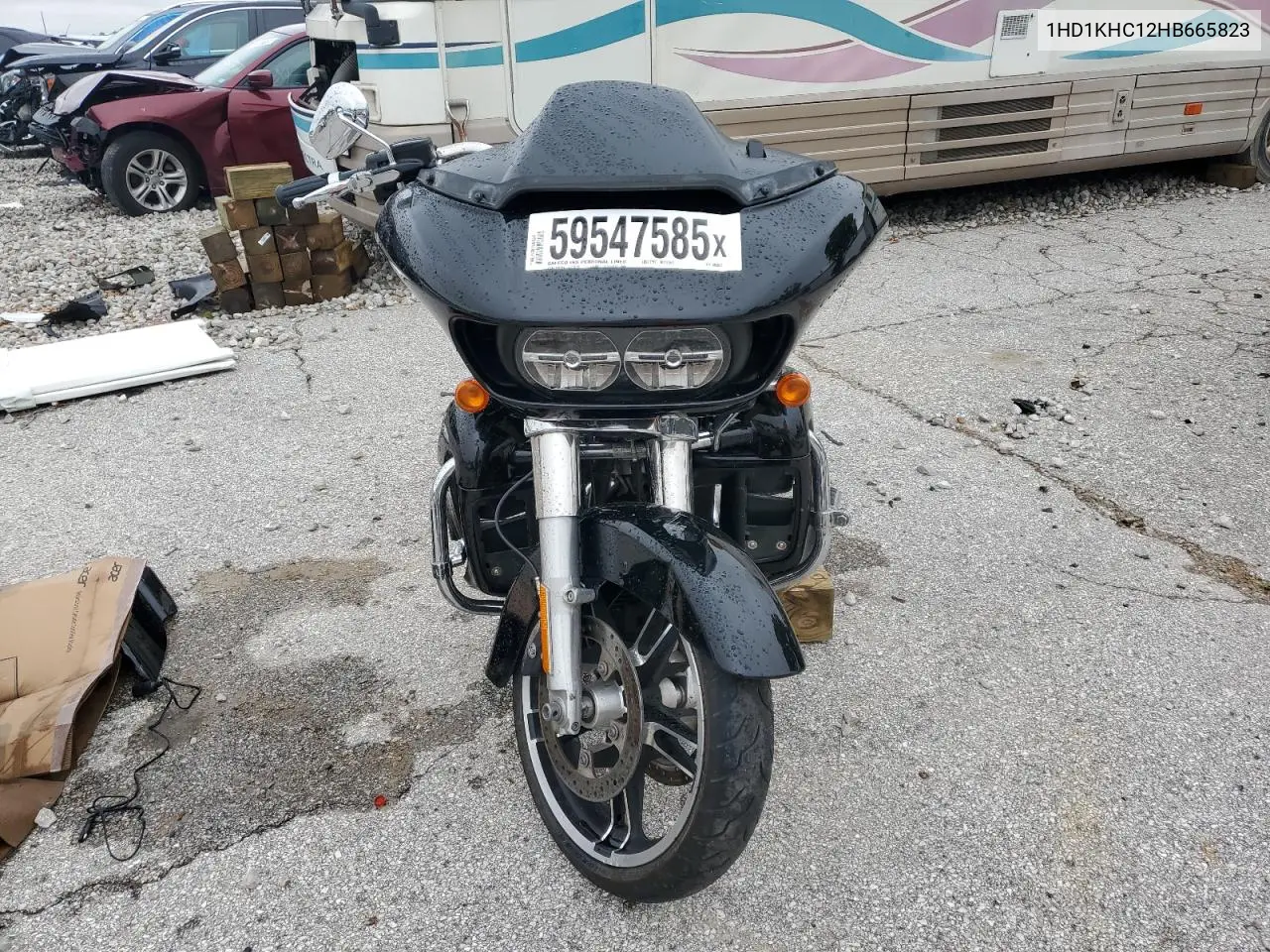 2017 Harley-Davidson Fltrx Road Glide VIN: 1HD1KHC12HB665823 Lot: 59547585