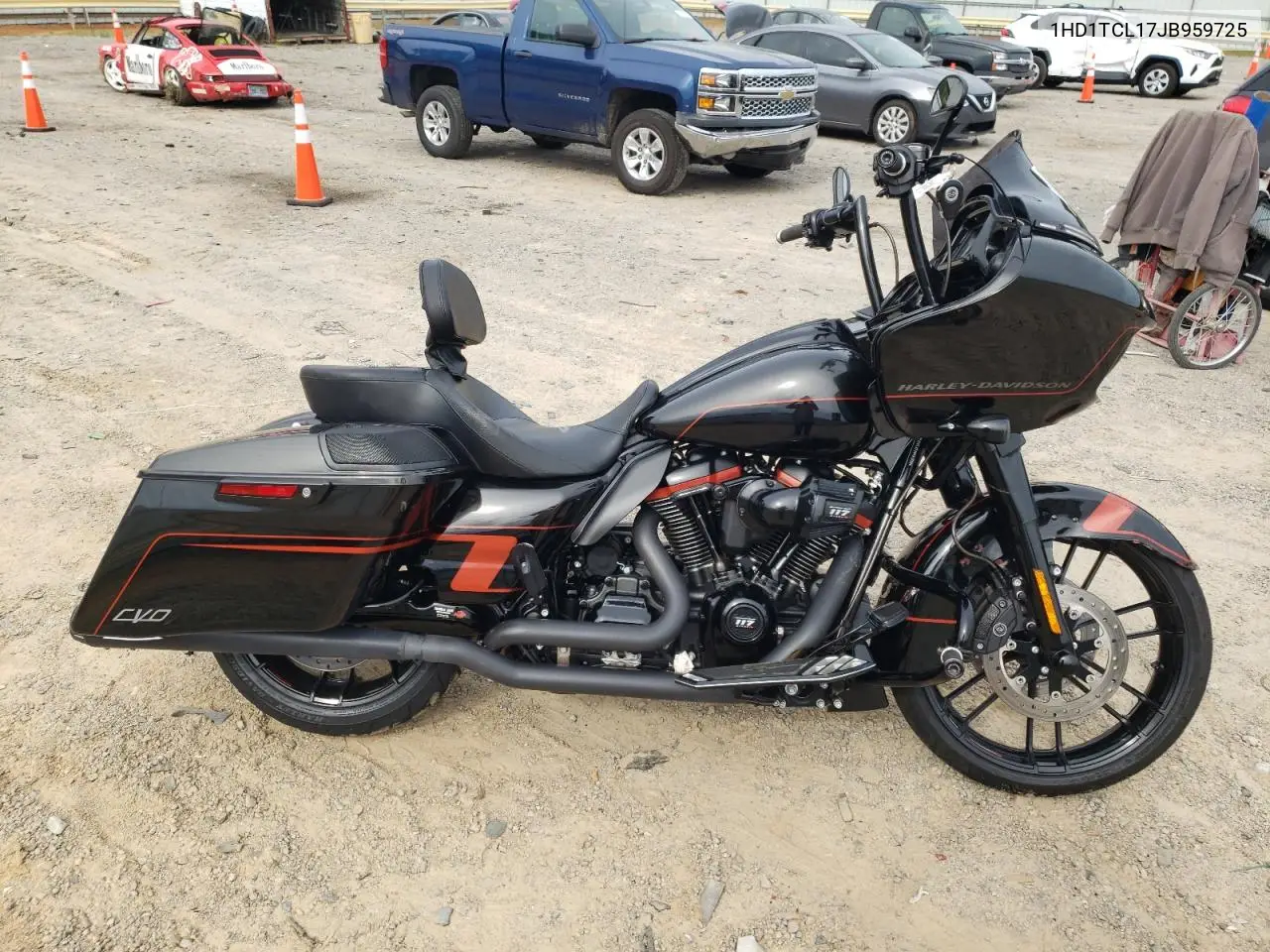 2018 Harley-Davidson Fltrxse Cvo Road Glide VIN: 1HD1TCL17JB959725 Lot: 55834955