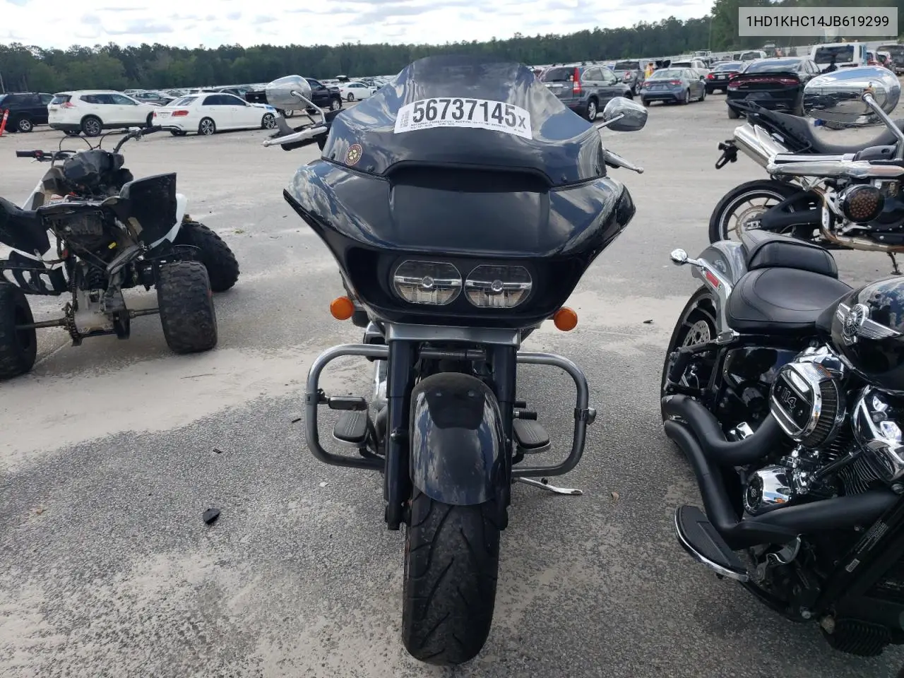 2018 Harley-Davidson Fltrx Road Glide VIN: 1HD1KHC14JB619299 Lot: 56737145
