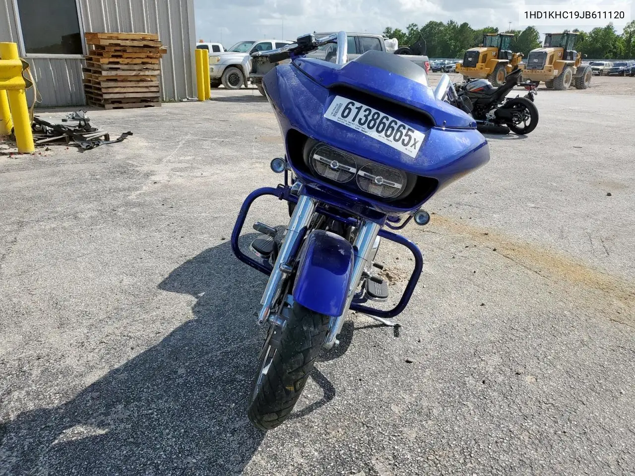 2018 Harley-Davidson Fltrx Road Glide VIN: 1HD1KHC19JB611120 Lot: 61386665