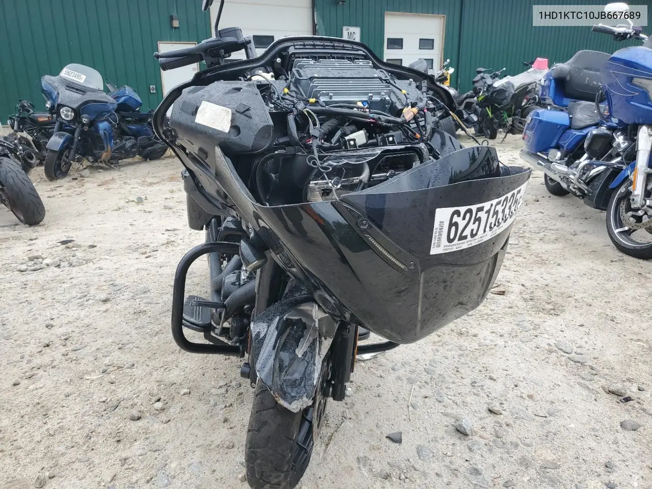 2018 Harley-Davidson Fltrxs Road Glide Special VIN: 1HD1KTC10JB667689 Lot: 62515335