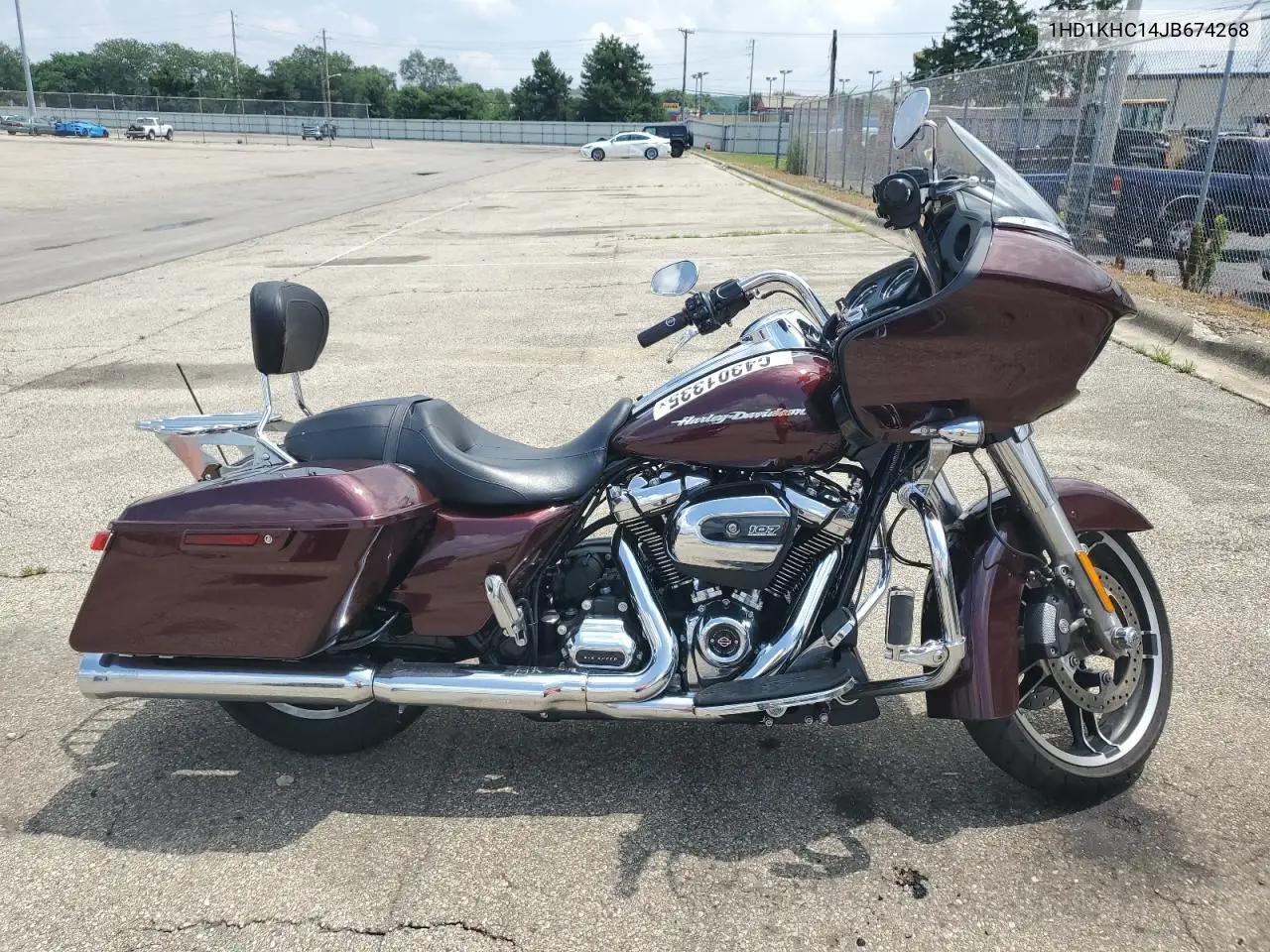 2018 Harley-Davidson Fltrx Road Glide VIN: 1HD1KHC14JB674268 Lot: 64301335
