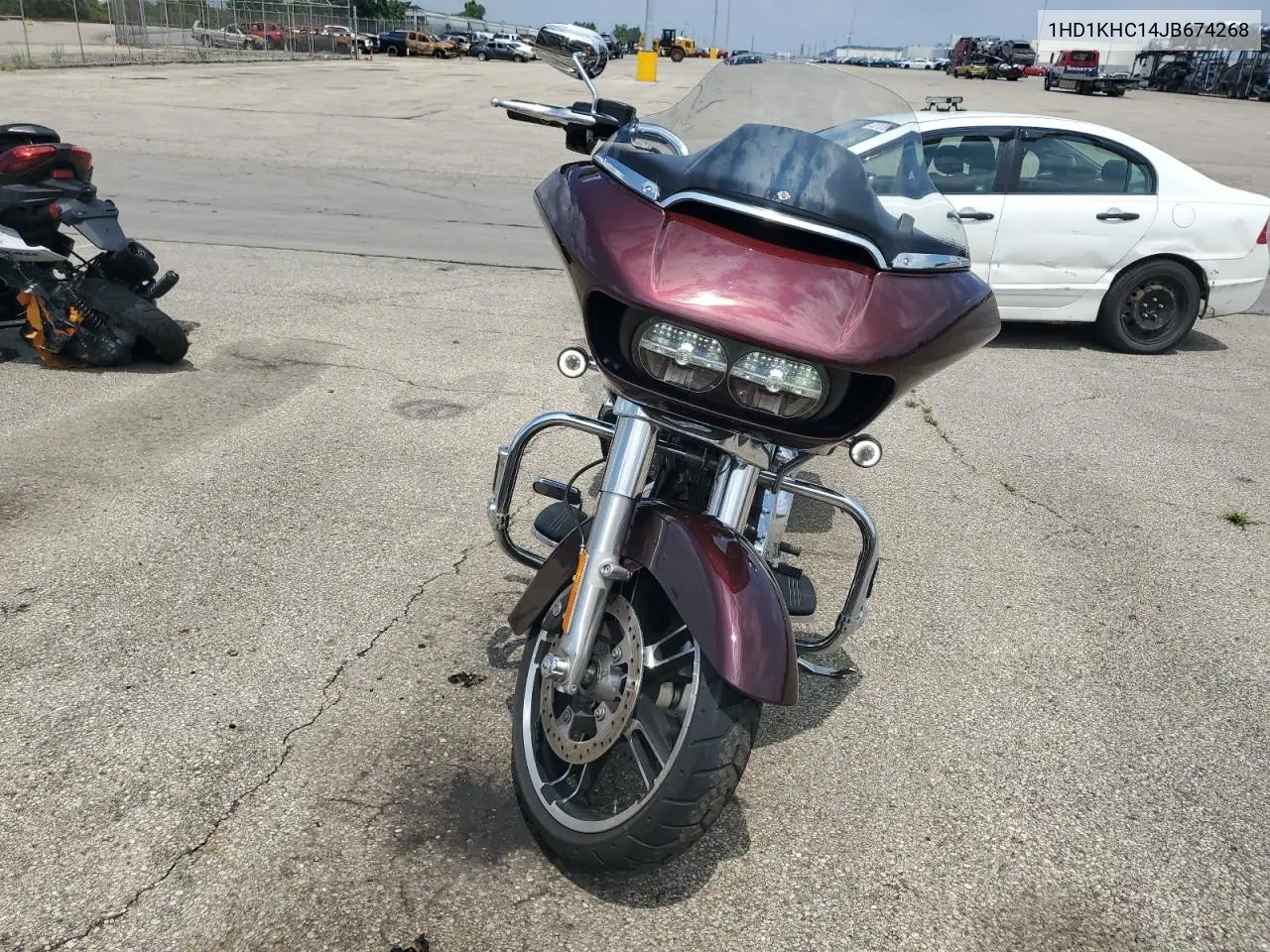 2018 Harley-Davidson Fltrx Road Glide VIN: 1HD1KHC14JB674268 Lot: 64301335