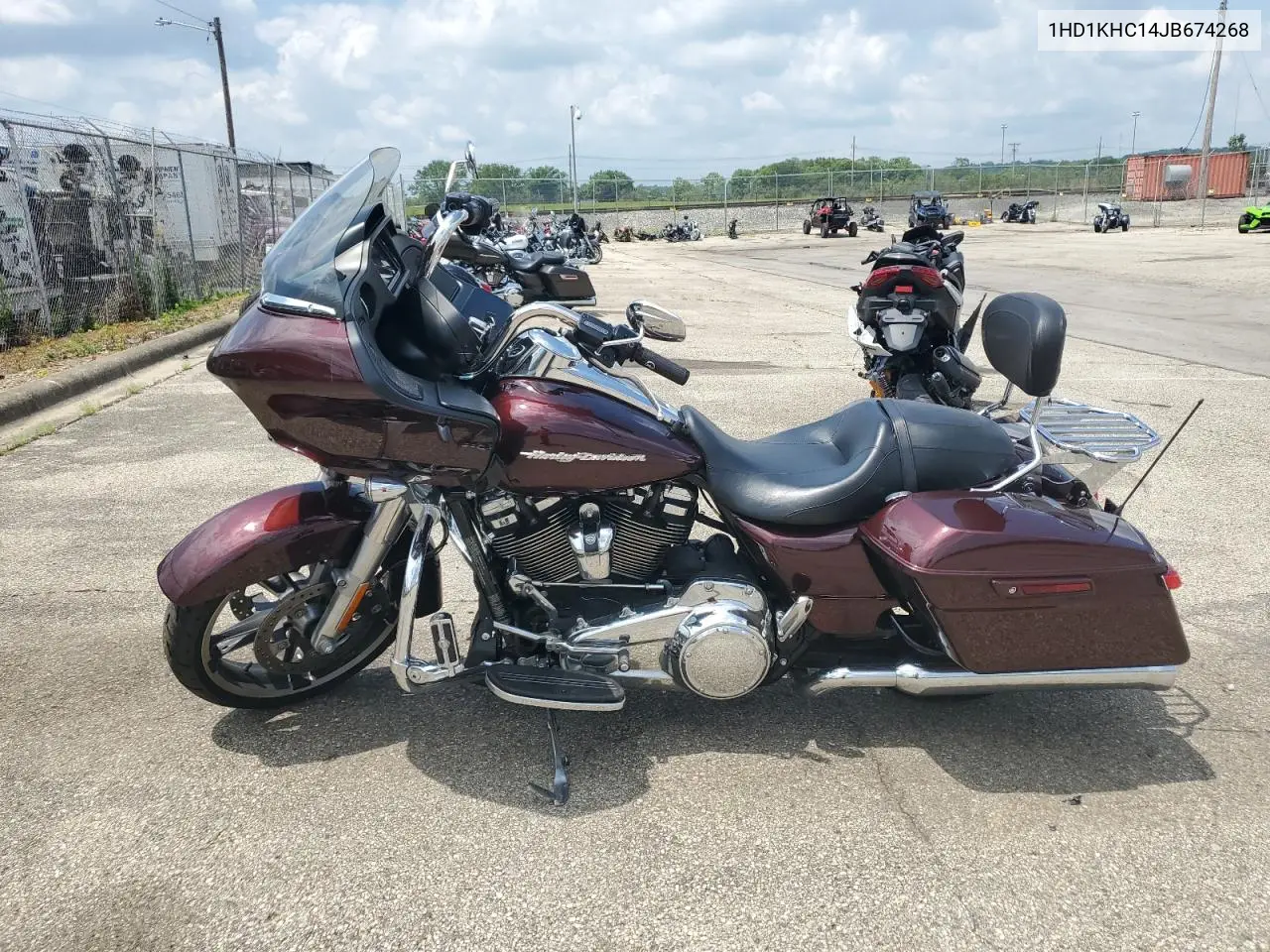 2018 Harley-Davidson Fltrx Road Glide VIN: 1HD1KHC14JB674268 Lot: 64301335