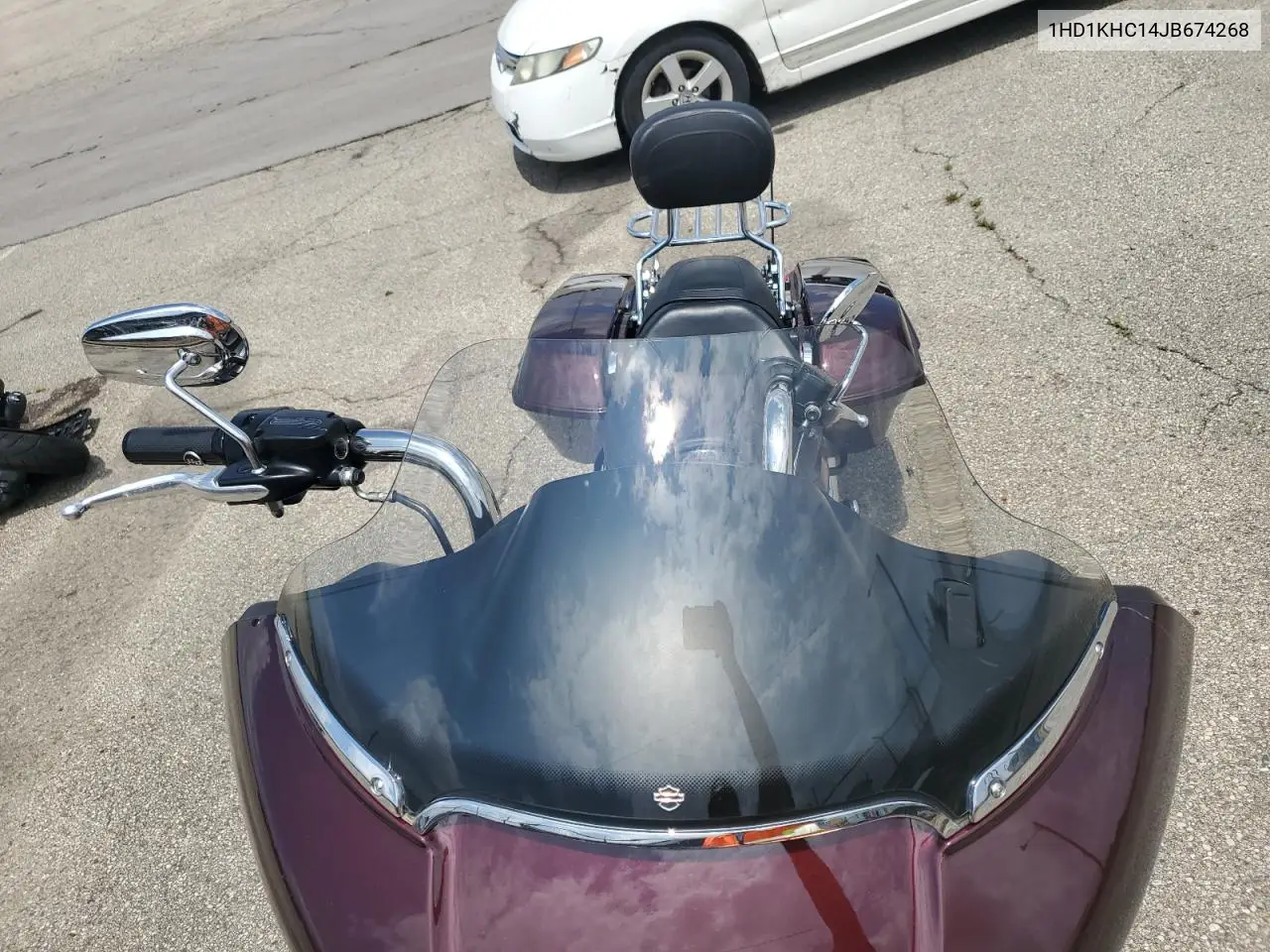2018 Harley-Davidson Fltrx Road Glide VIN: 1HD1KHC14JB674268 Lot: 64301335