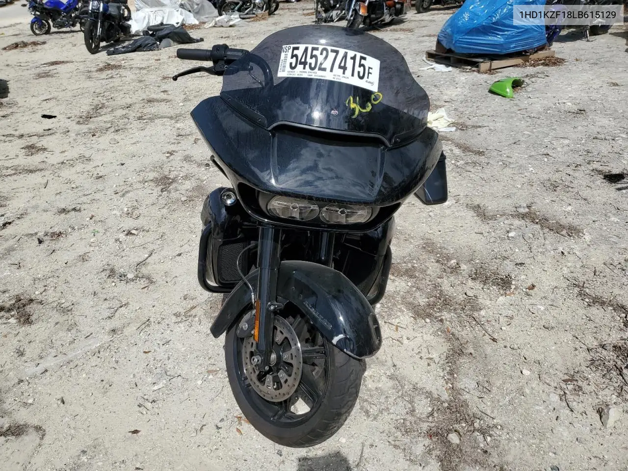 2020 Harley-Davidson Fltrk VIN: 1HD1KZF18LB615129 Lot: 54527415