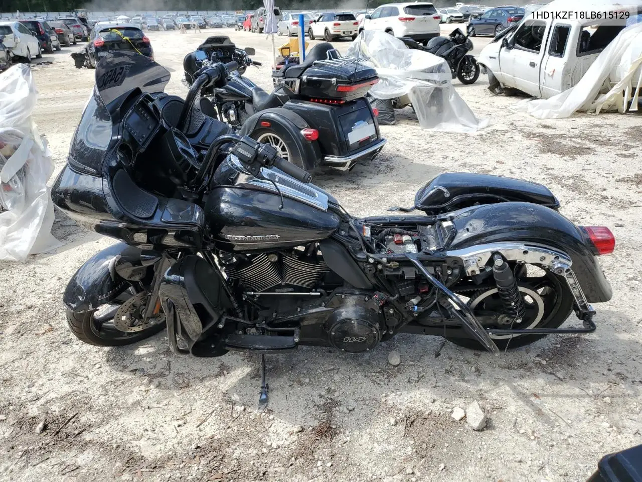 2020 Harley-Davidson Fltrk VIN: 1HD1KZF18LB615129 Lot: 54527415
