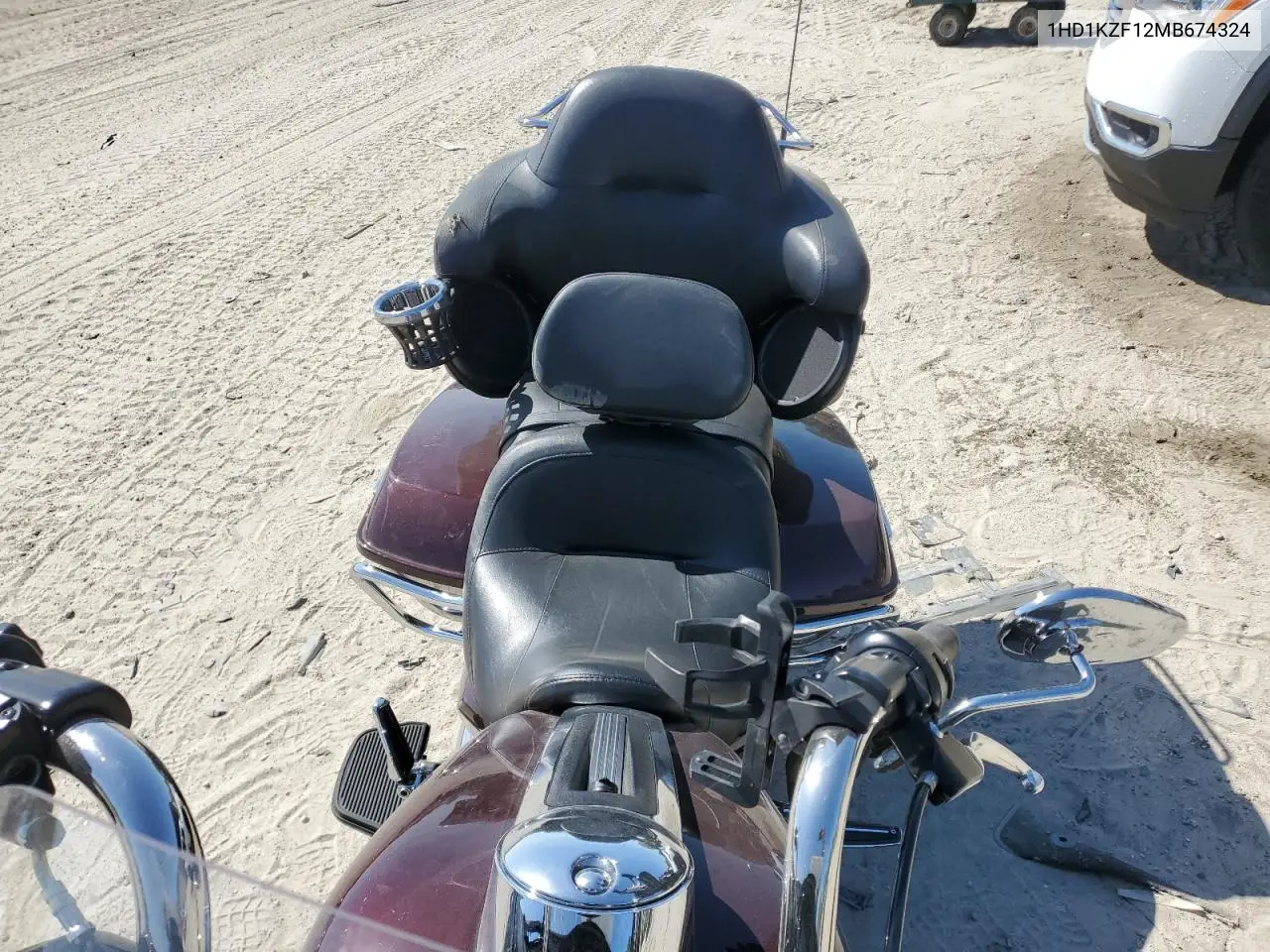 2021 Harley-Davidson Fltrk VIN: 1HD1KZF12MB674324 Lot: 55099795