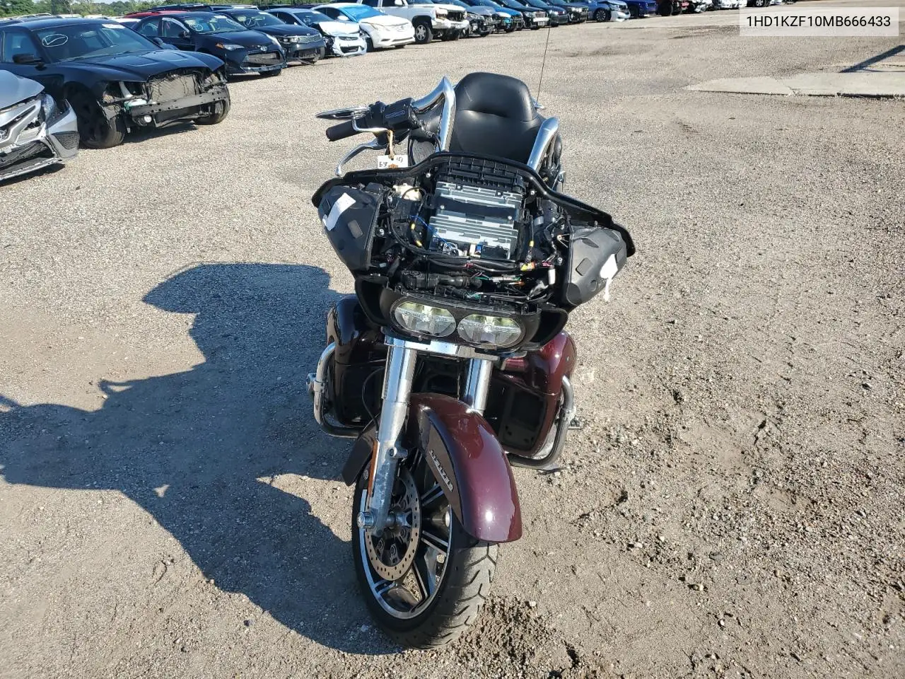 2021 Harley-Davidson Fltrk VIN: 1HD1KZF10MB666433 Lot: 63274485