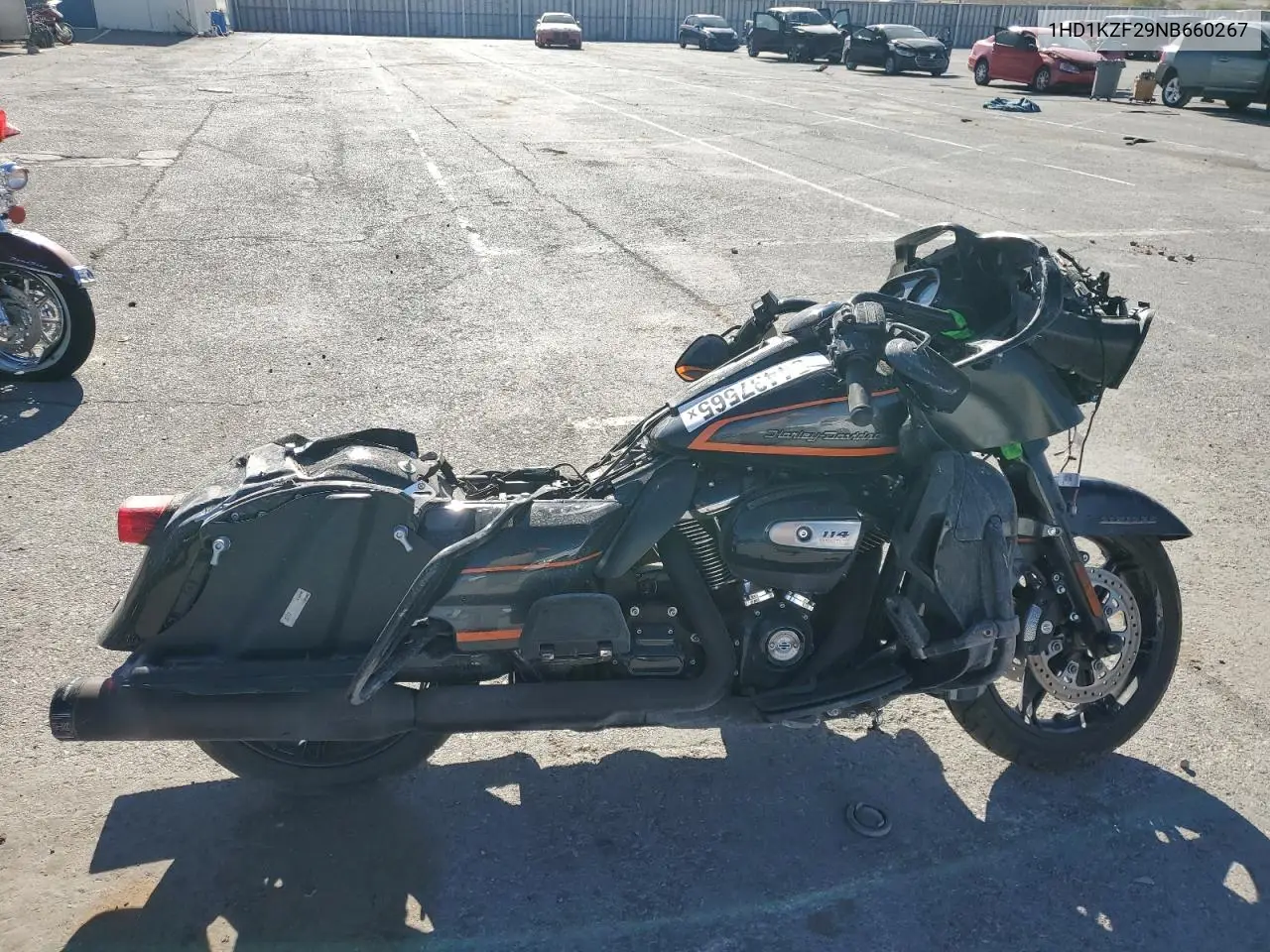 2022 Harley-Davidson Fltrk VIN: 1HD1KZF29NB660267 Lot: 54437565