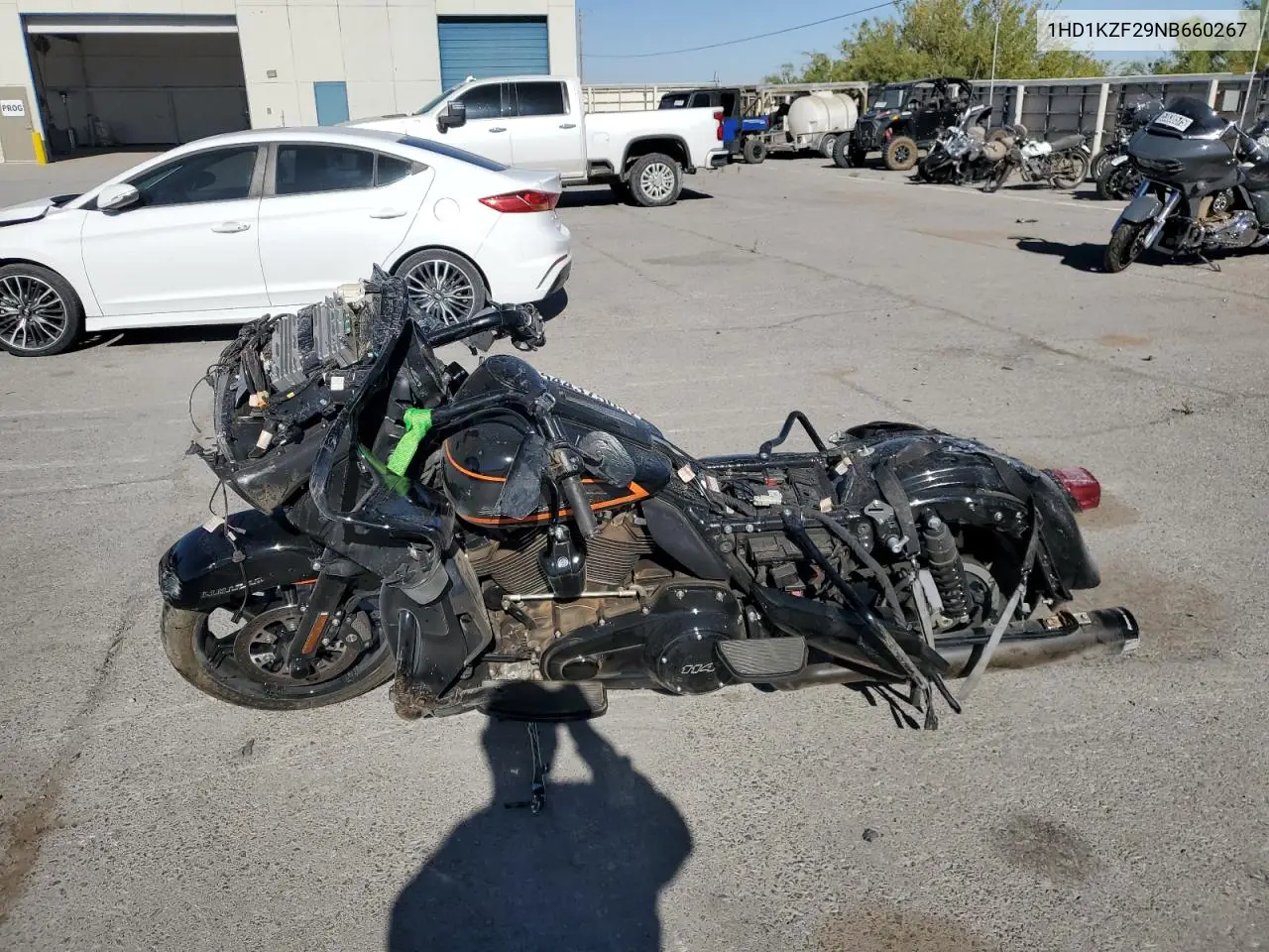 2022 Harley-Davidson Fltrk VIN: 1HD1KZF29NB660267 Lot: 54437565