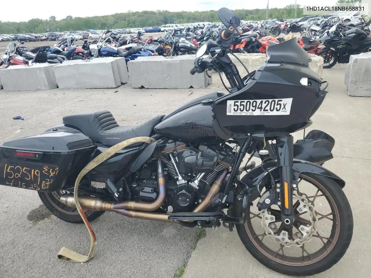 2022 Harley-Davidson Fltrxst VIN: 1HD1ACL18NB658831 Lot: 55094205