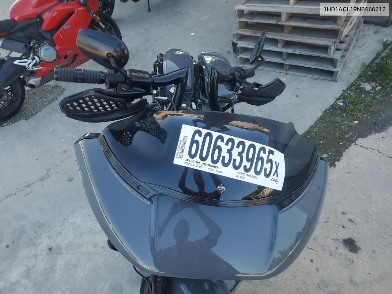 2022 Harley-Davidson Fltrxst VIN: 1HD1ACL19NB666212 Lot: 60633965