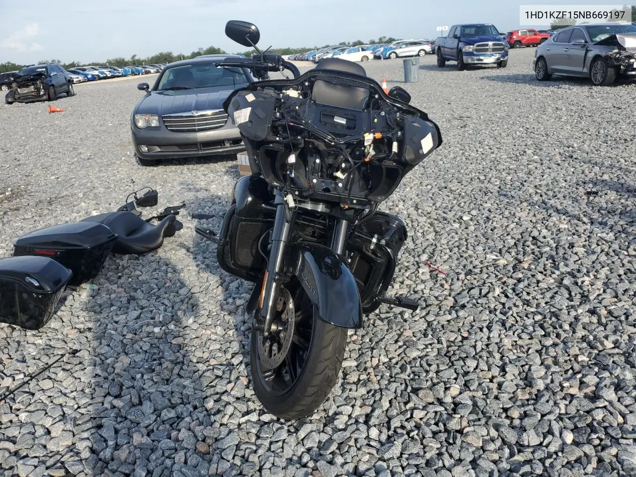 2022 Harley-Davidson Fltrk VIN: 1HD1KZF15NB669197 Lot: 61178315