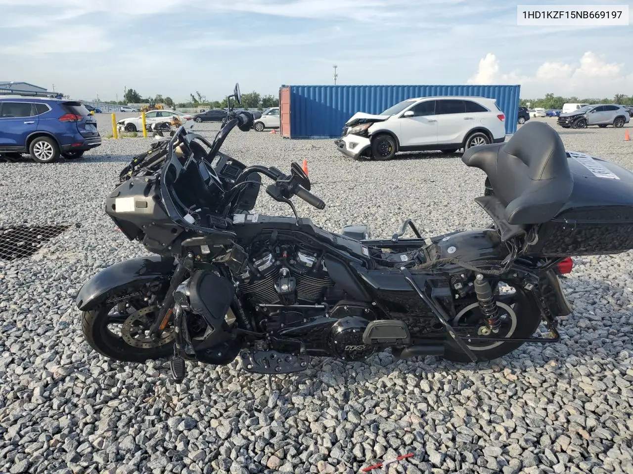 2022 Harley-Davidson Fltrk VIN: 1HD1KZF15NB669197 Lot: 61178315