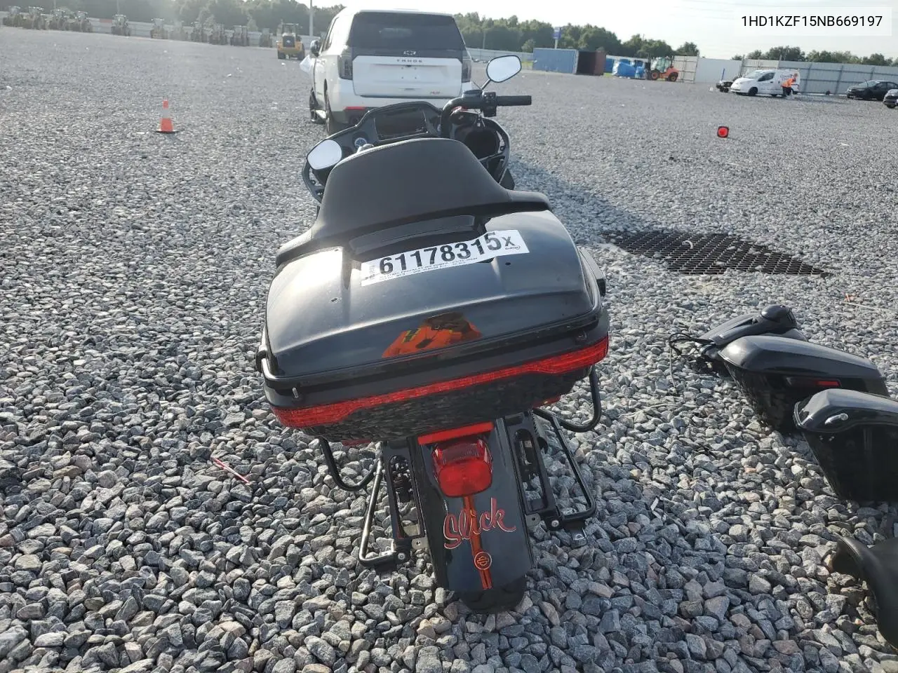 2022 Harley-Davidson Fltrk VIN: 1HD1KZF15NB669197 Lot: 61178315