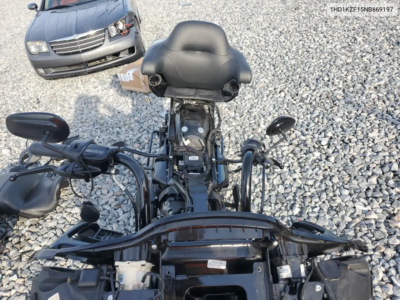 2022 Harley-Davidson Fltrk VIN: 1HD1KZF15NB669197 Lot: 61178315
