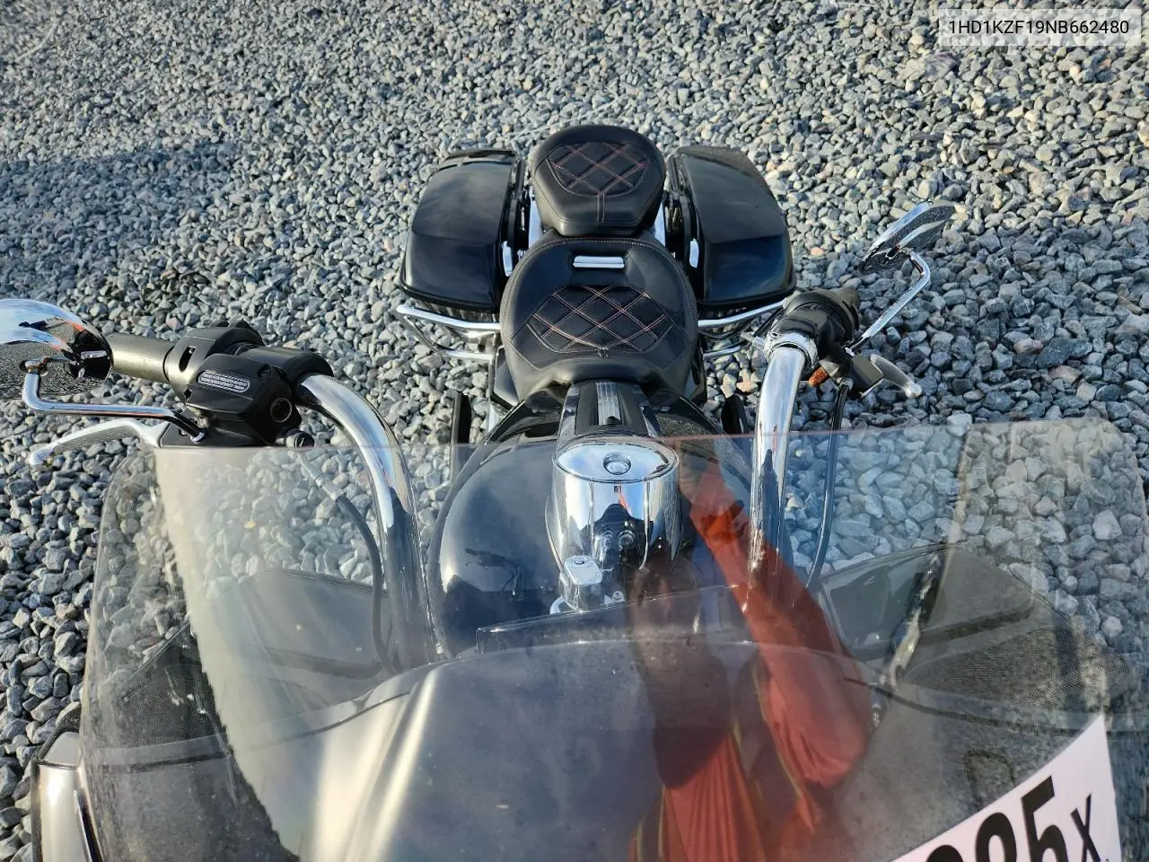 2022 Harley-Davidson Fltrk VIN: 1HD1KZF19NB662480 Lot: 61560835