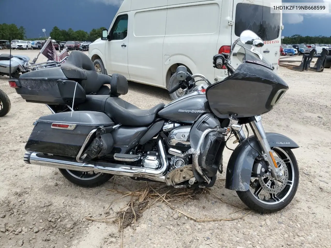2022 Harley-Davidson Fltrk VIN: 1HD1KZF19NB668599 Lot: 64071675