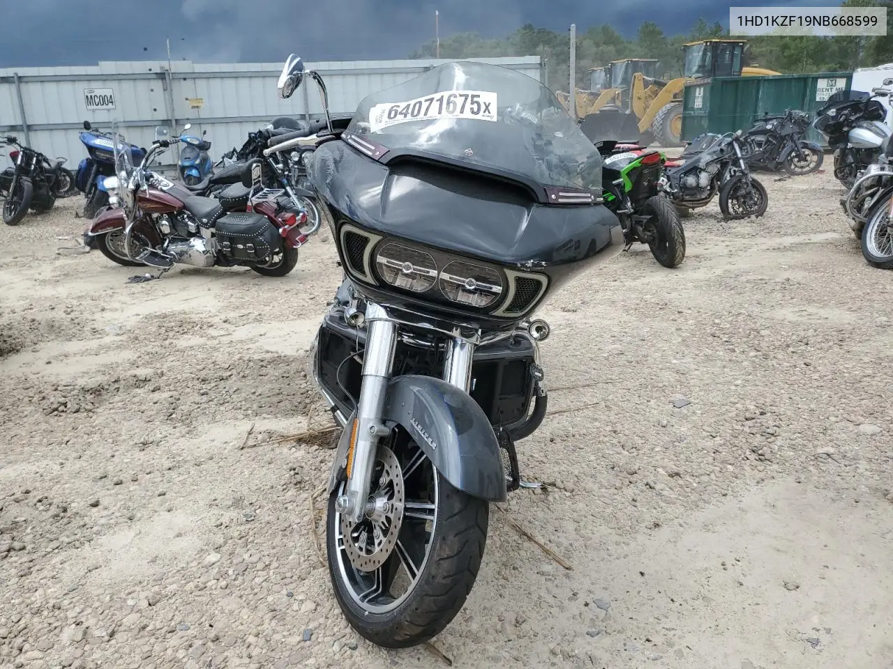 2022 Harley-Davidson Fltrk VIN: 1HD1KZF19NB668599 Lot: 64071675