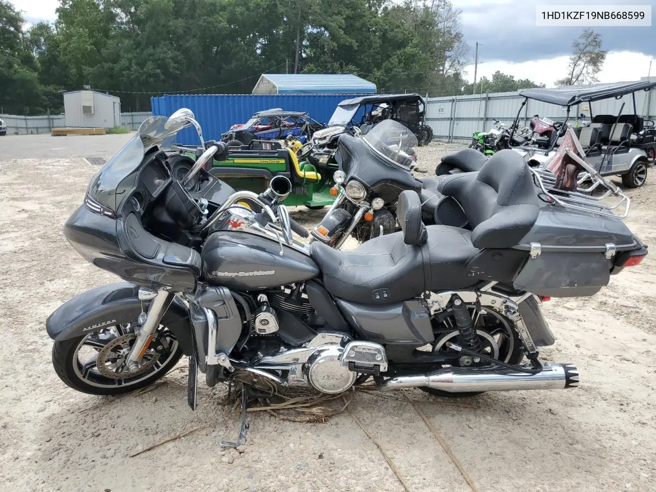 2022 Harley-Davidson Fltrk VIN: 1HD1KZF19NB668599 Lot: 64071675