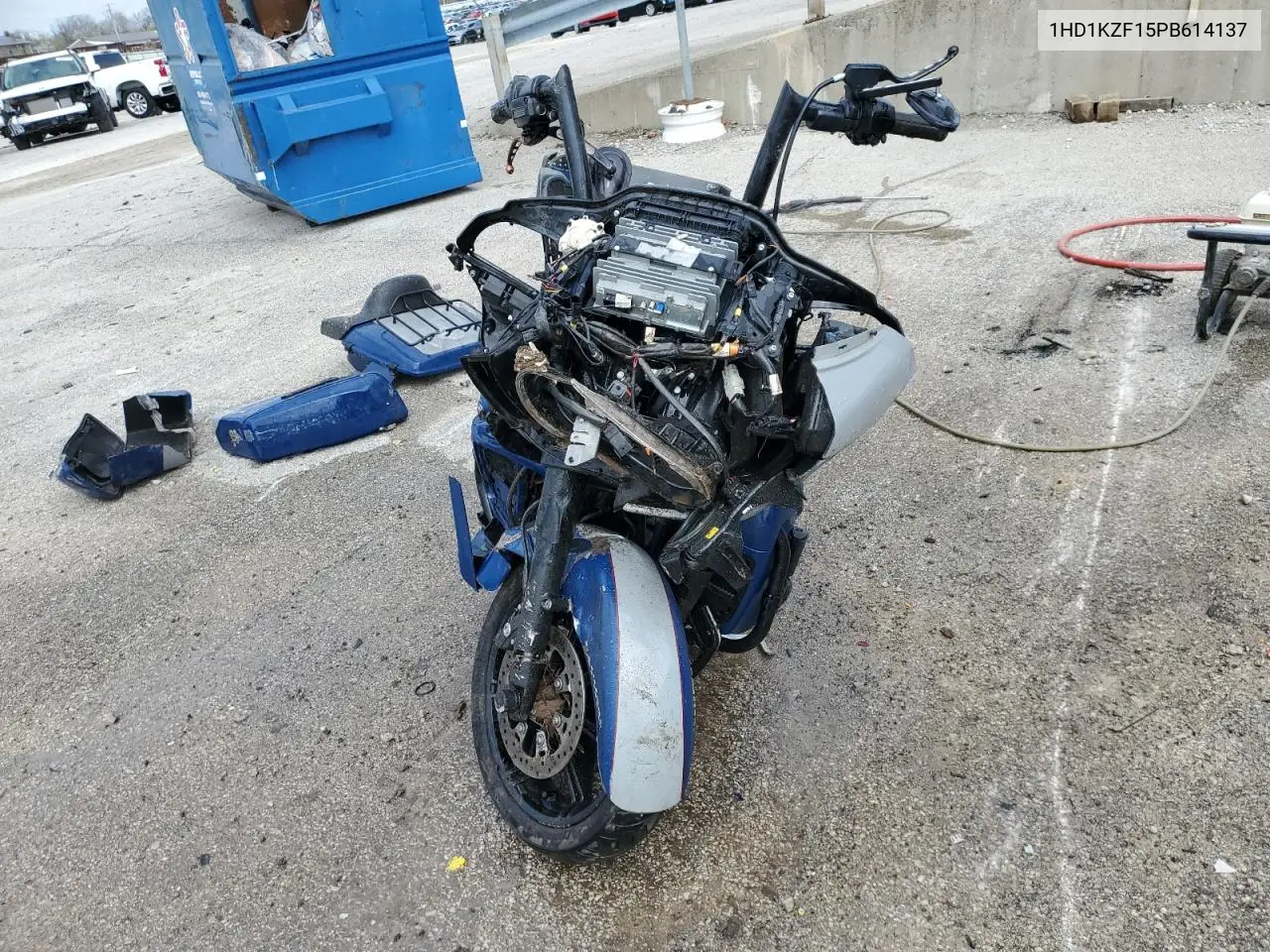 2023 Harley-Davidson Fltrk VIN: 1HD1KZF15PB614137 Lot: 51221925