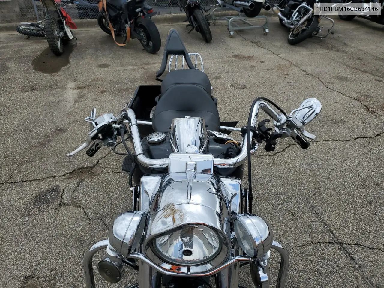 2012 Harley-Davidson Flhr Road King VIN: 1HD1FBM16CB634146 Lot: 49690005