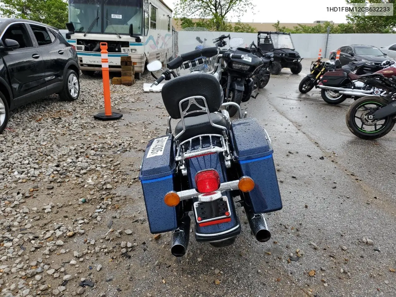 2012 Harley-Davidson Flhr Road King VIN: 1HD1FBM12CB632233 Lot: 54414305