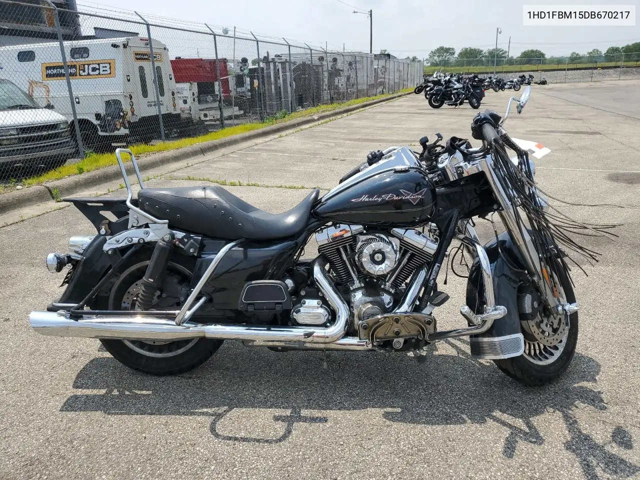 2013 Harley-Davidson Flhr Road King VIN: 1HD1FBM15DB670217 Lot: 59188345