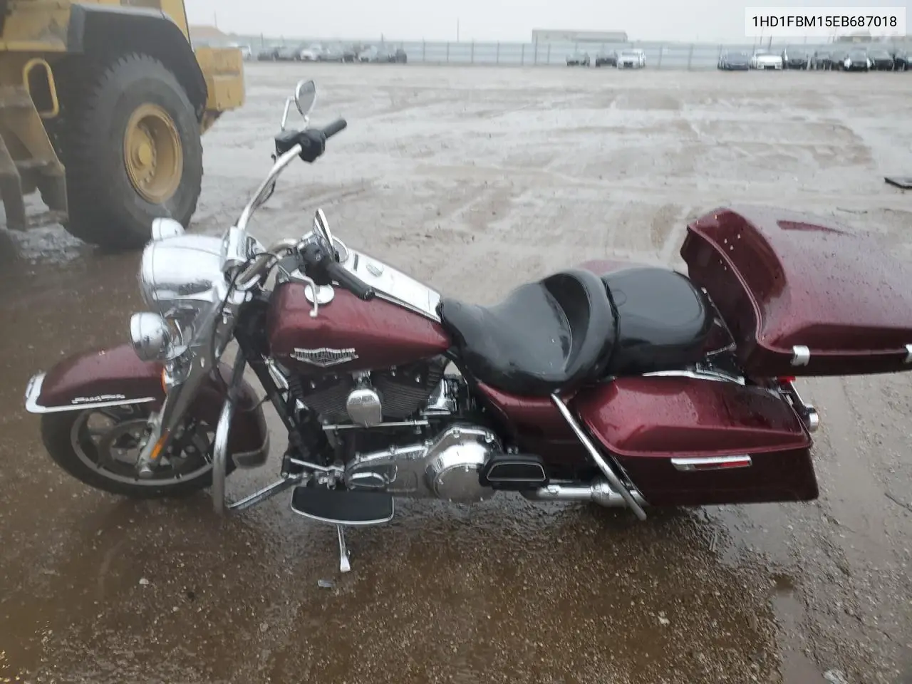 2014 Harley-Davidson Flhr Road King VIN: 1HD1FBM15EB687018 Lot: 47501615