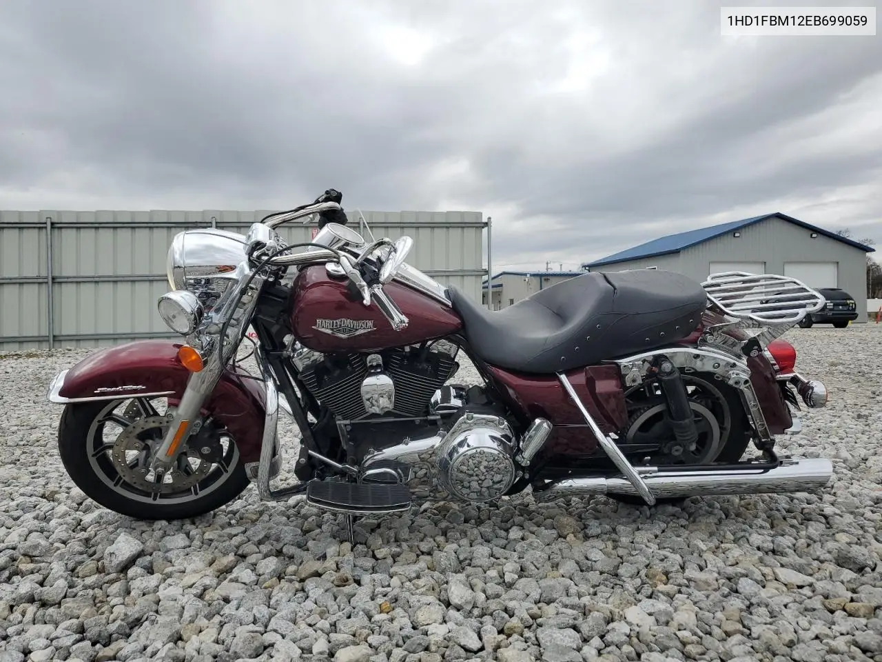 2014 Harley-Davidson Flhr Road King VIN: 1HD1FBM12EB699059 Lot: 51850215