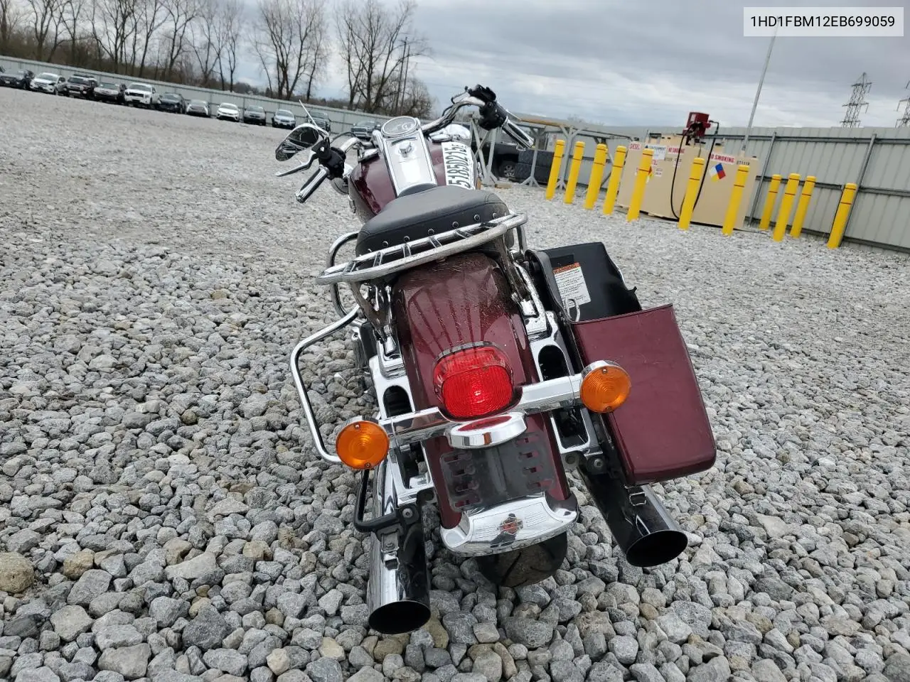 2014 Harley-Davidson Flhr Road King VIN: 1HD1FBM12EB699059 Lot: 51850215