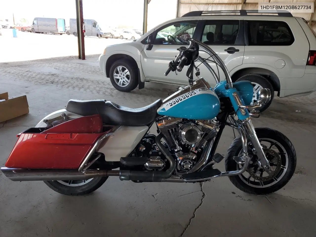 2016 Harley-Davidson Flhr Road King VIN: 1HD1FBM12GB627734 Lot: 55353055