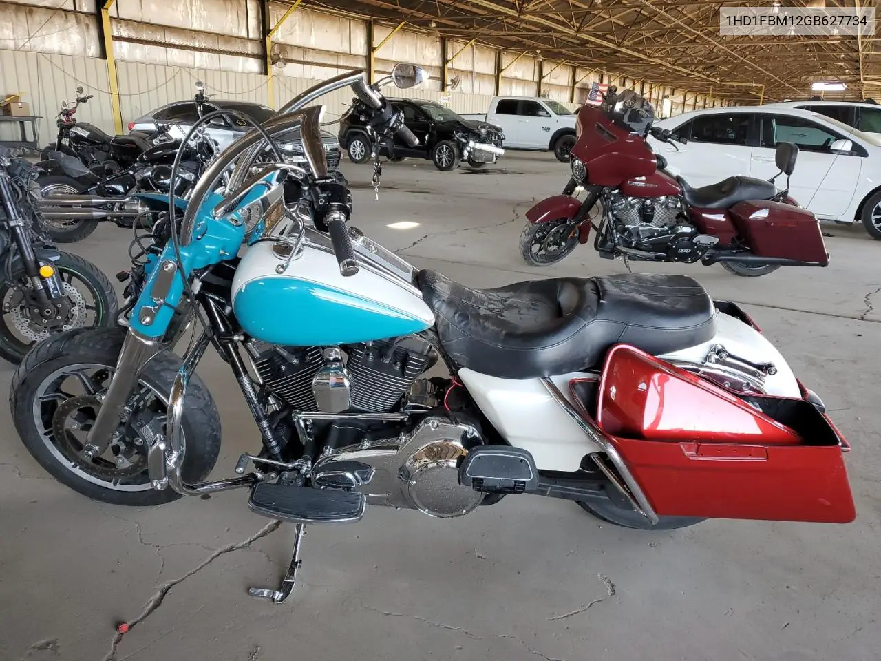 2016 Harley-Davidson Flhr Road King VIN: 1HD1FBM12GB627734 Lot: 55353055
