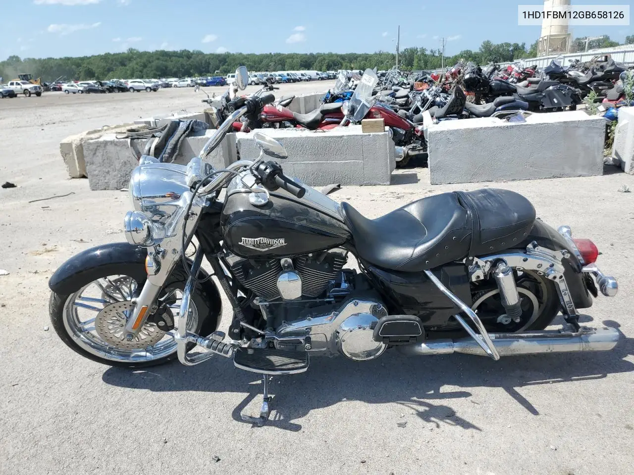 2016 Harley-Davidson Flhr Road King VIN: 1HD1FBM12GB658126 Lot: 61952255
