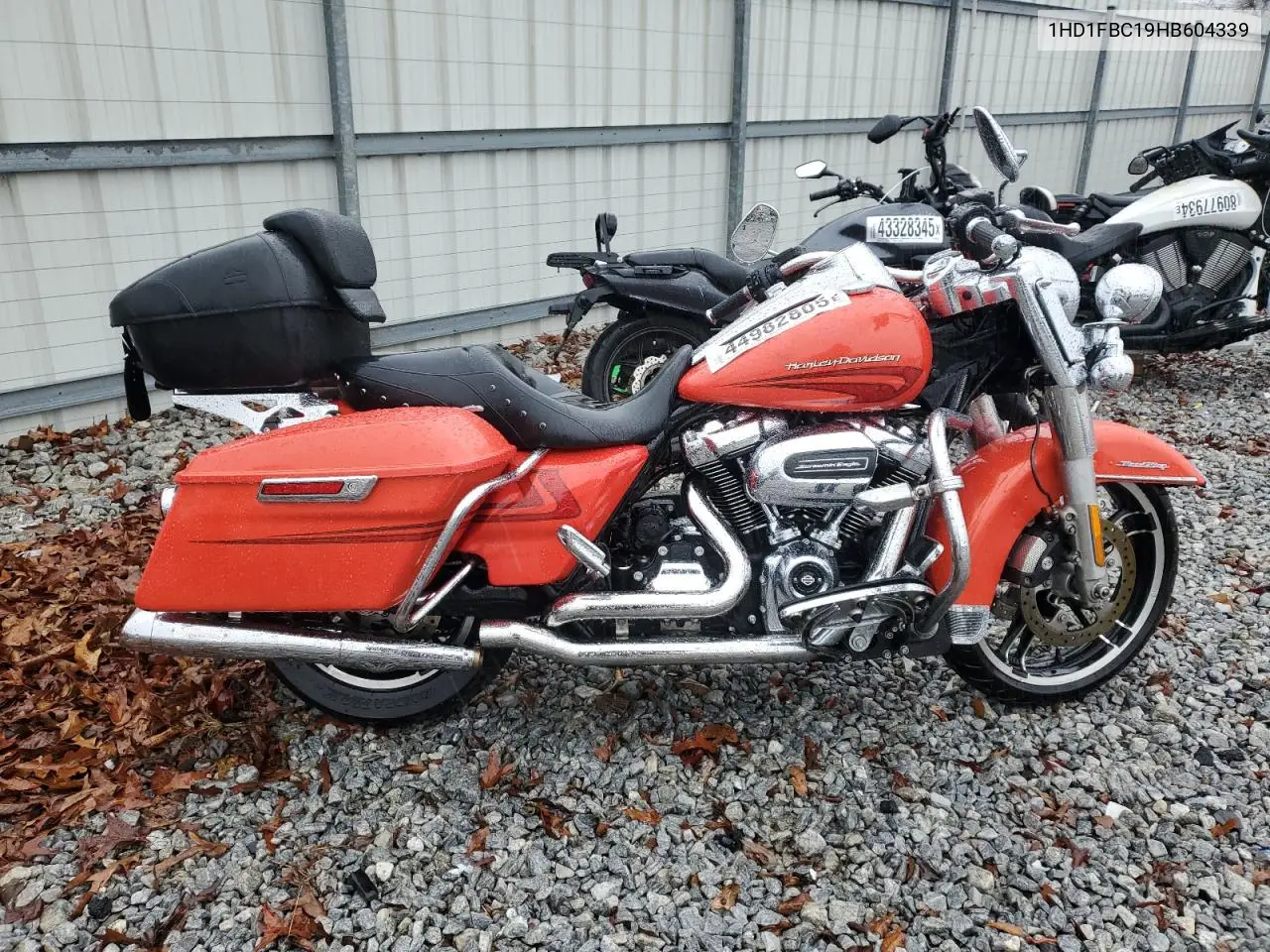 2017 Harley-Davidson Flhr Road King VIN: 1HD1FBC19HB604339 Lot: 44982805