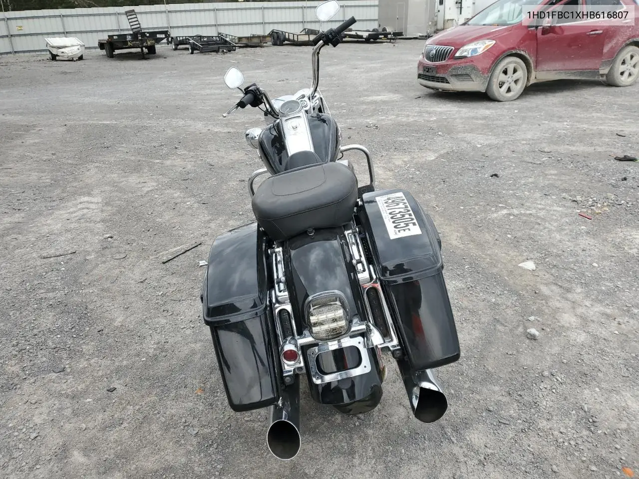 2017 Harley-Davidson Flhr Road King VIN: 1HD1FBC1XHB616807 Lot: 49673505