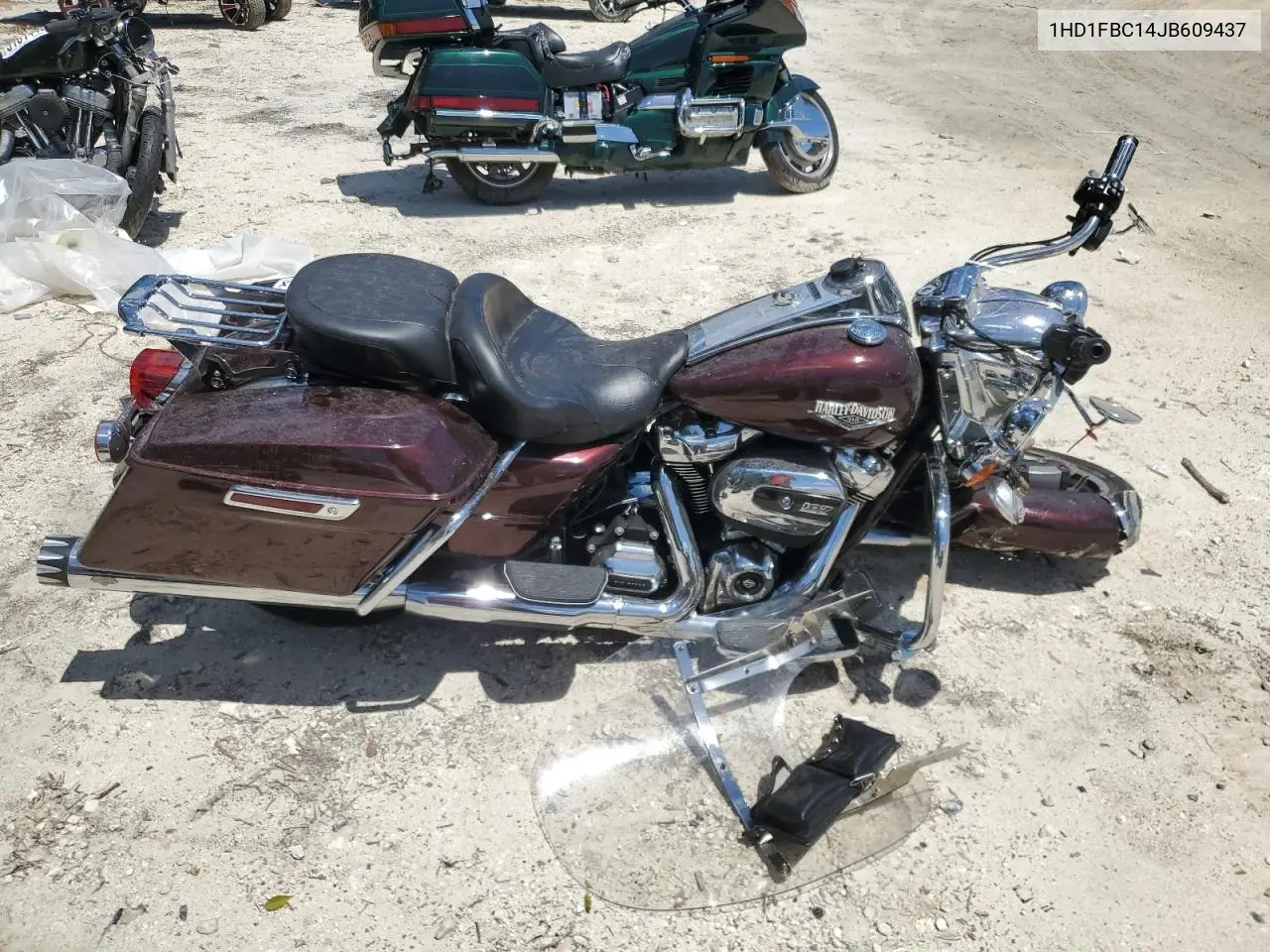 2018 Harley-Davidson Flhr Road King VIN: 1HD1FBC14JB609437 Lot: 55063865