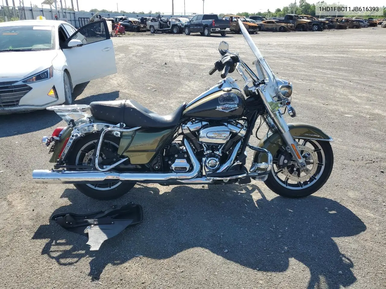 2018 Harley-Davidson Flhr Road King VIN: 1HD1FBC11JB616393 Lot: 61248245