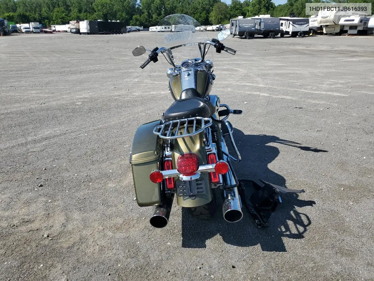 2018 Harley-Davidson Flhr Road King VIN: 1HD1FBC11JB616393 Lot: 61248245