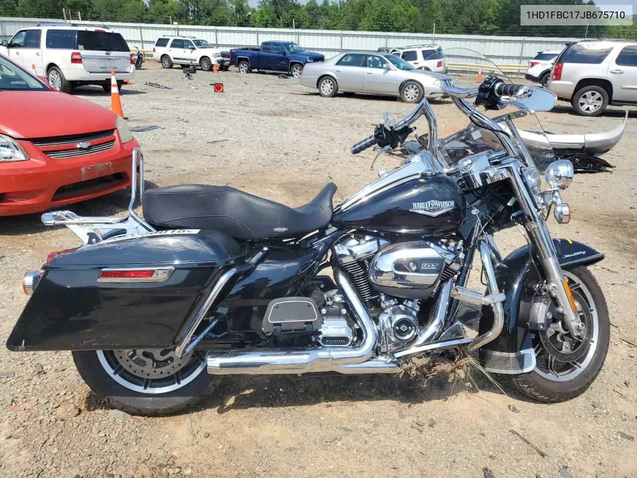 2018 Harley-Davidson Flhr Road King VIN: 1HD1FBC17JB675710 Lot: 62058015