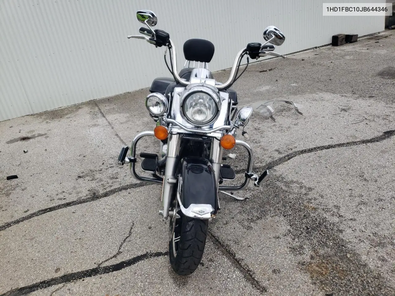 2018 Harley-Davidson Flhr Road King VIN: 1HD1FBC10JB644346 Lot: 62891675