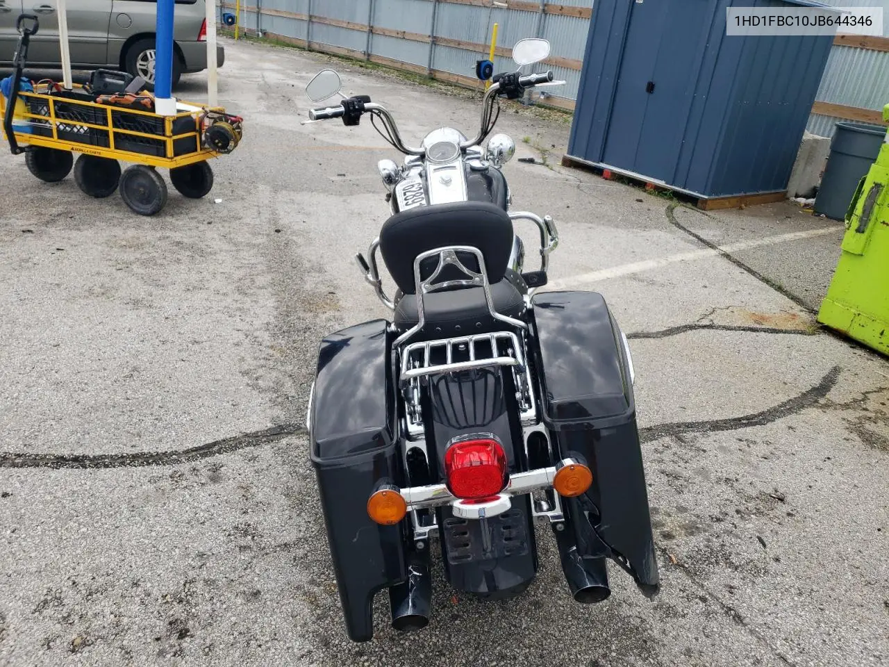 2018 Harley-Davidson Flhr Road King VIN: 1HD1FBC10JB644346 Lot: 62891675