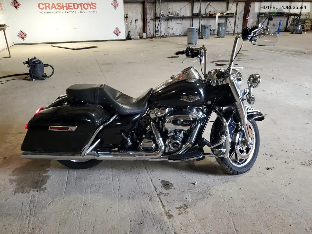 2018 Harley-Davidson Flhr Road King VIN: 1HD1FBC14JB635584 Lot: 79560904