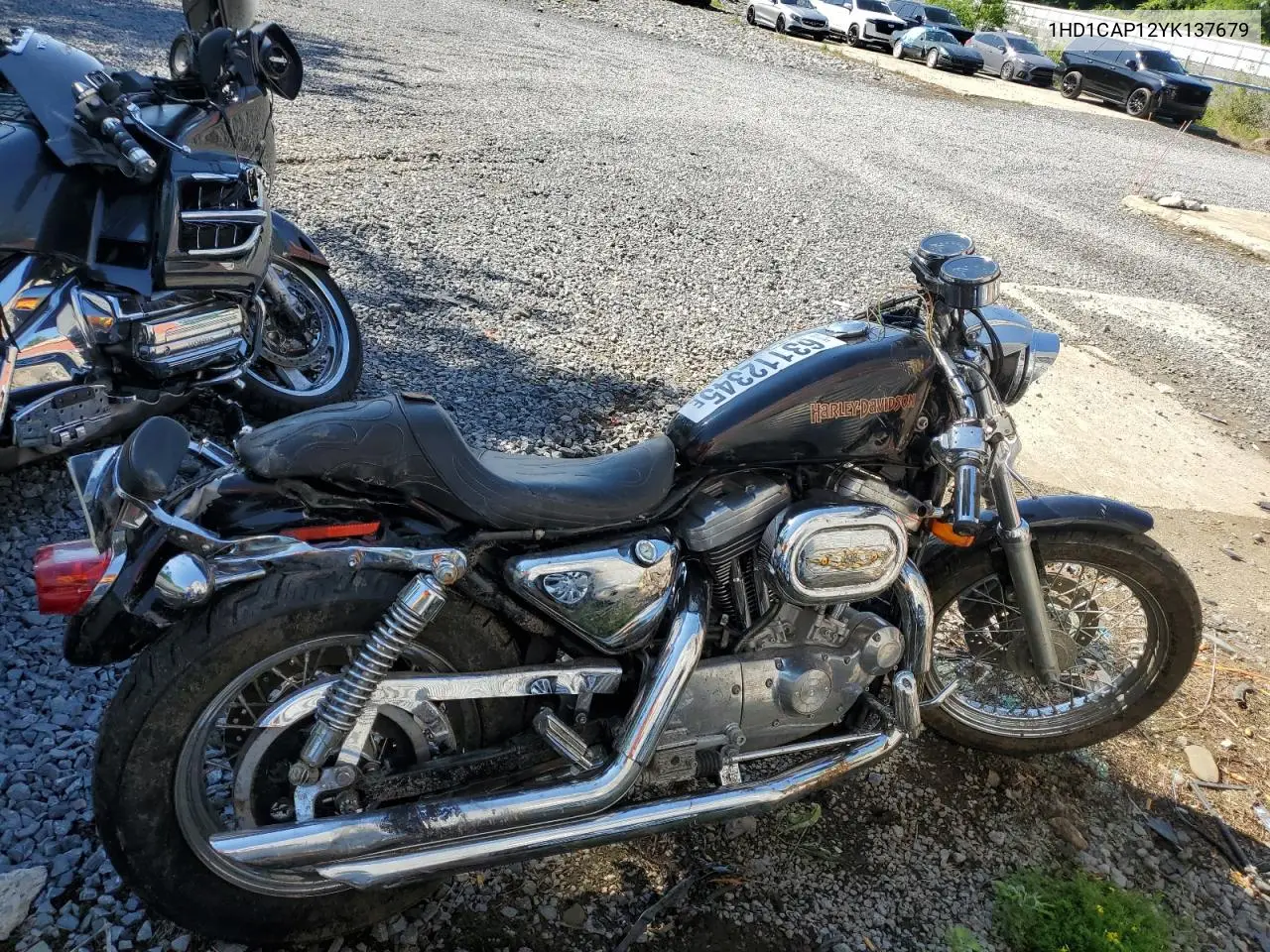 2000 Harley-Davidson Xl1200 VIN: 1HD1CAP12YK137679 Lot: 63112345