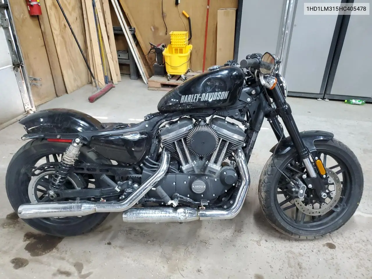 2017 Harley-Davidson Xl1200 Cx VIN: 1HD1LM315HC405478 Lot: 61625275